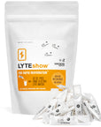 LyteShow® Rip Packs: Ionic Electrolyte Hydration On-the-Go (50 Single Servings, Low Sodium, Sugar-Free)