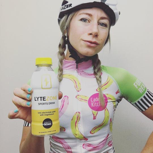 "I sip LyteZone to aid the nutrition & hydration needs of  my intense training schedule"