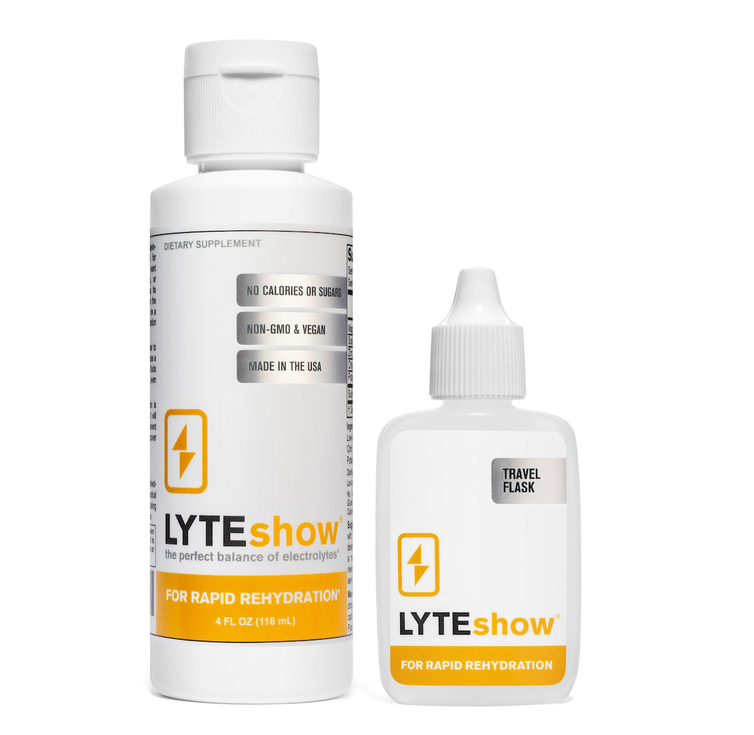 LyteShow 4 oz. Bottle - Electrolyte Concentrate For Rapid Rehydration