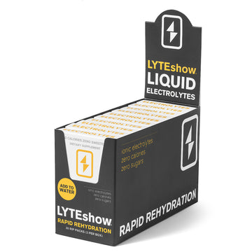 LyteShow Electrolyte Concentrate - 30 Single Serving Rip Packs