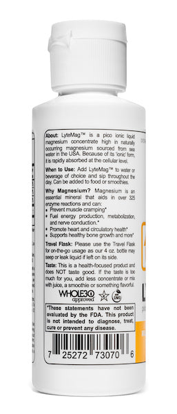 LyteMag Max Absorption Magnesium Concentrate - 4oz. Bottle